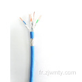 UTP FTP CAT5e avec messager CCA 24awg Lan